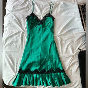Vintage Victoria’s Secret Green Nightgown/ Slip Dress